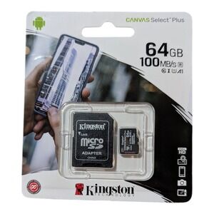 X7.‎ Kingston Canvas Select Plus MicroSD Card 64GB